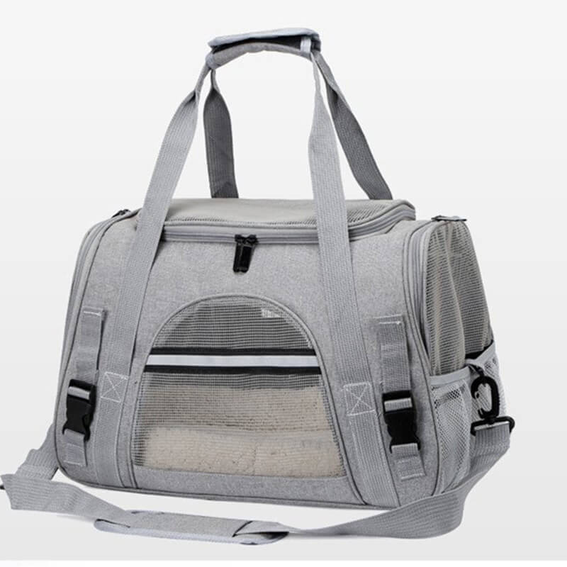 New Pet Bag Portable Cat Bag Dog Outing Bag Messenger Pet Bag Amazon Breathable Pet car bag