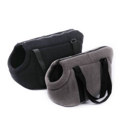 New open-headed cat bag, portable pet bag for outings, portable cat bag for outings, shoulder bagMaterial: Cotton and linen