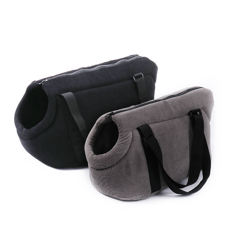 New open-headed cat bag, portable pet bag for outings, portable cat bag for outings, shoulder bagMaterial: Cotton and linen