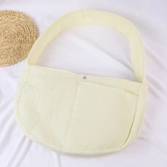 LM0097H outing pet carriers Pet Cat Canvas Bag Portable carrying crossbody bag for outdoor use Cat shoulder bag
