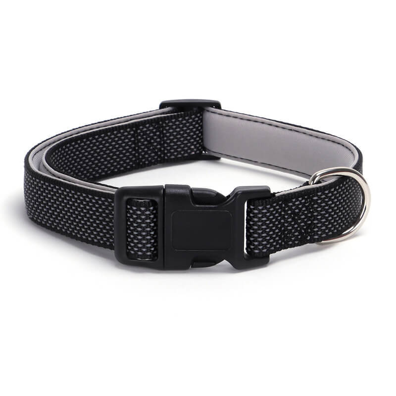 Pet Products Reflective Nylon Collar For Dogs Full Sky Star Night Safety Pet Collar Soft Lined Dog Collar