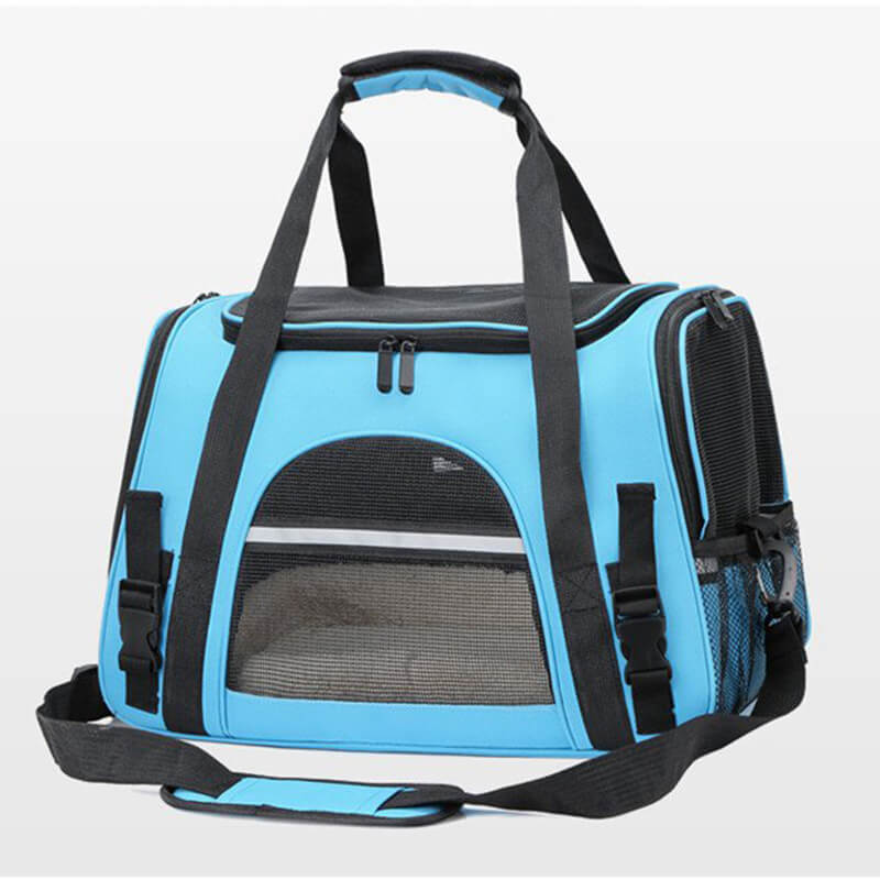 New Pet Bag Portable Cat Bag Dog Outing Bag Messenger Pet Bag Amazon Breathable Pet car bag