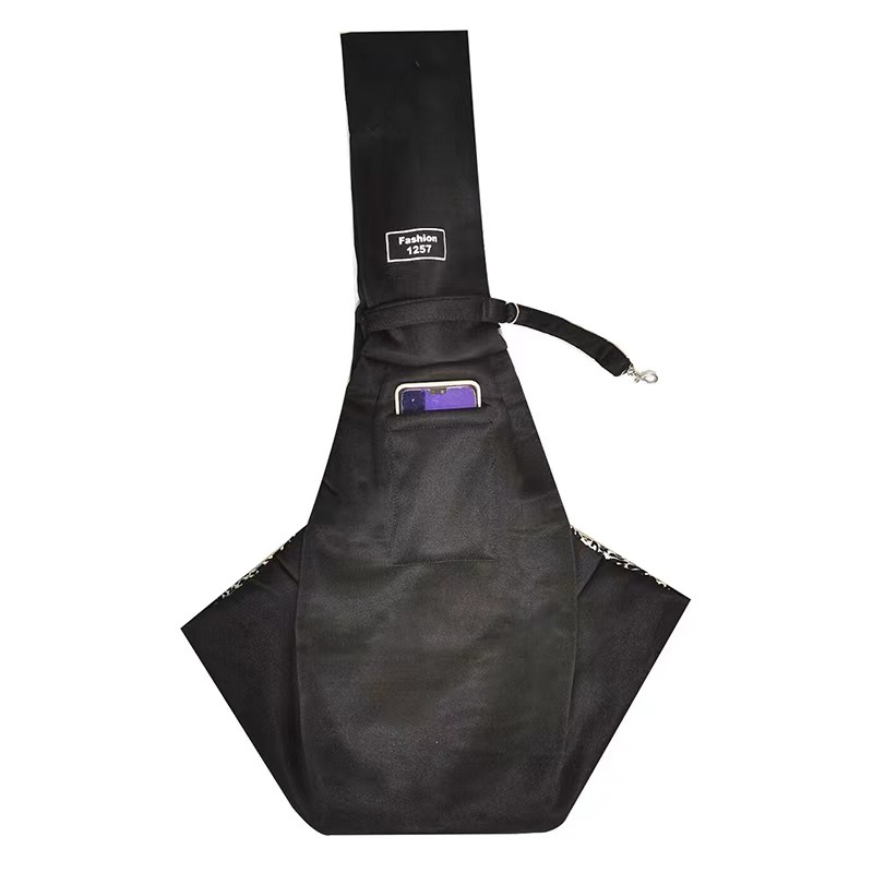 Foldable backpack cat bag, shoulder crossbody outing pet bag