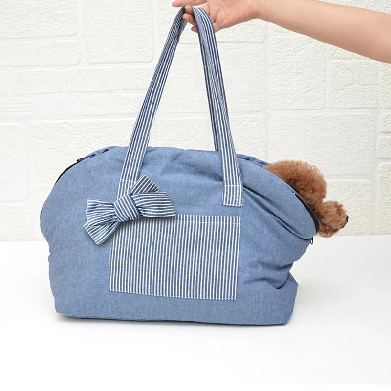 OEM High Quality Organizer Portable Outgoing Purse Cat Small Dog Pet Carrier Travel Bag
