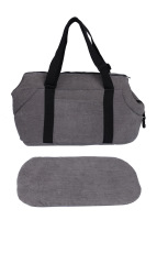New open-headed cat bag, portable pet bag for outings, portable cat bag for outings, shoulder bagMaterial: Cotton and linen