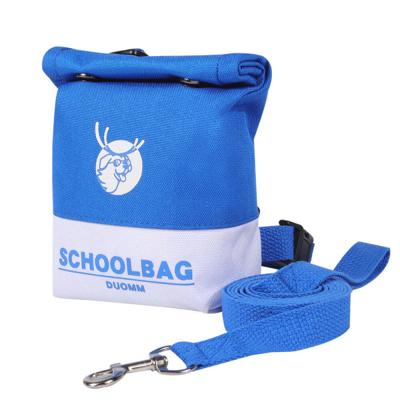 Small and medium-sized pet backpack with leash