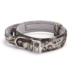 Luxury Tactical Dog Collar Adjustable Military Nylon Dog Collar Heavy Duty Metal Buckle With Handle For Dog Training