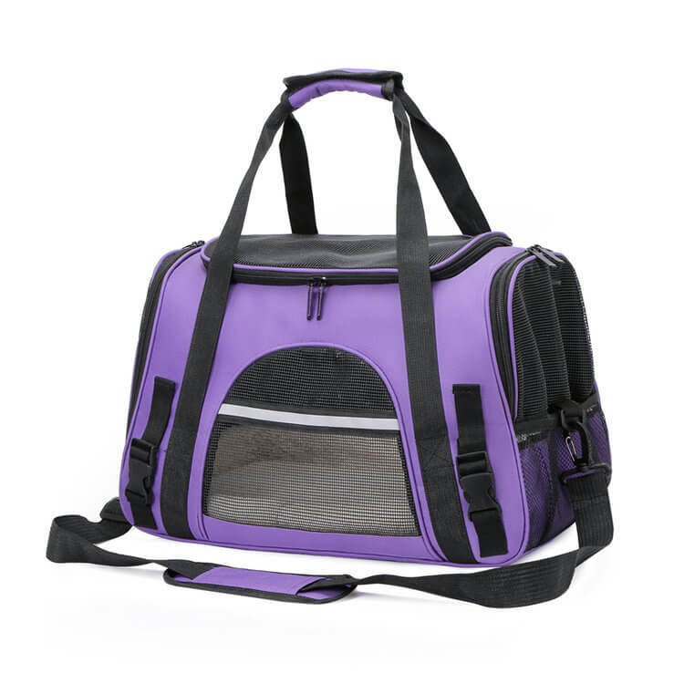 New Pet Bag Portable Cat Bag Dog Outing Bag Messenger Pet Bag Amazon Breathable Pet car bag