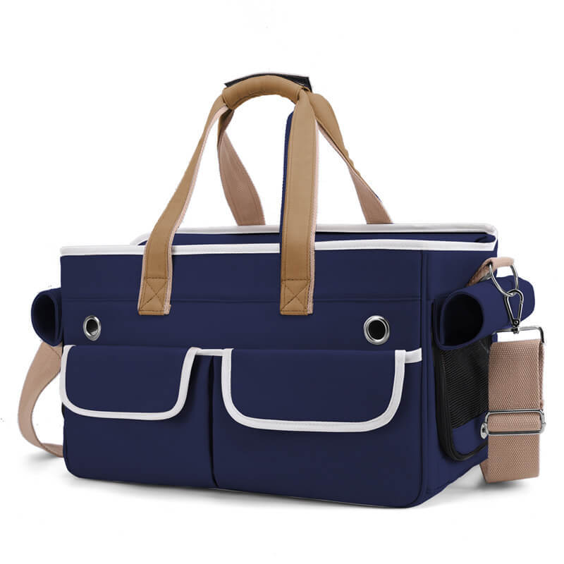 Large Crossbody portable breathable pet bag, portable pet bag