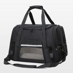 New Pet Bag Portable Cat Bag Dog Outing Bag Messenger Pet Bag Amazon Breathable Pet car bag