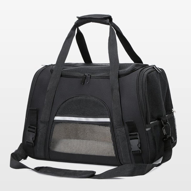 New Pet Bag Portable Cat Bag Dog Outing Bag Messenger Pet Bag Amazon Breathable Pet car bag