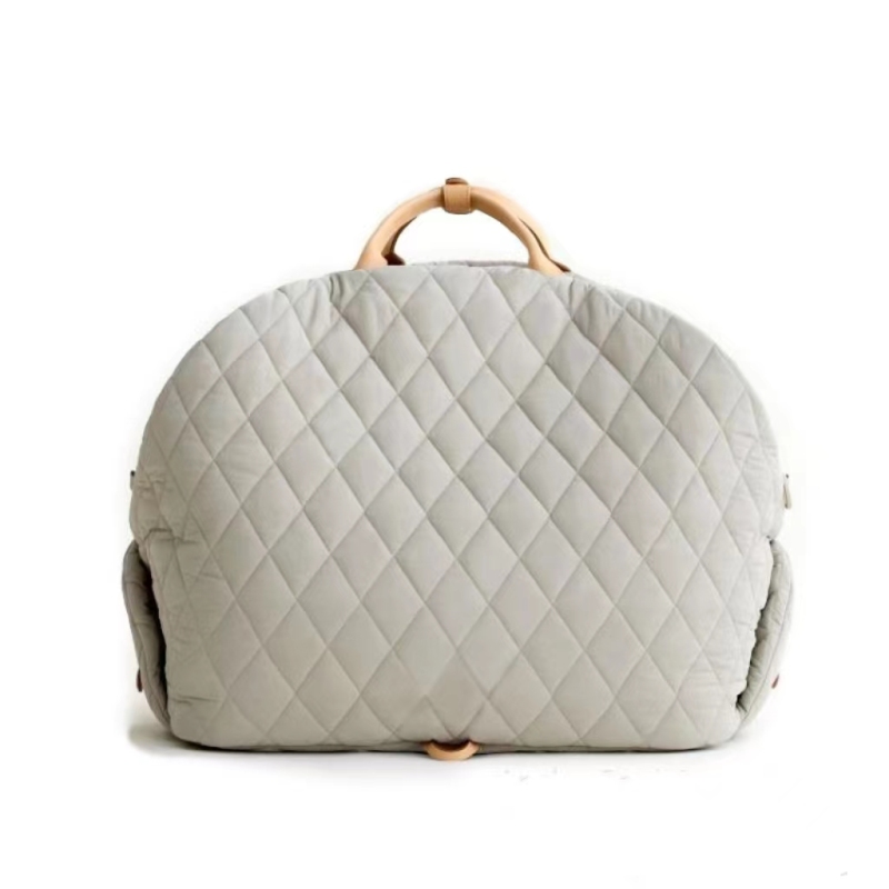 Luxury Multi-function Portable Soft-Sided Puppy Pet Carrier Tote Bag Small Dog Cat Carrier Purse Travel Bag for Outdoor