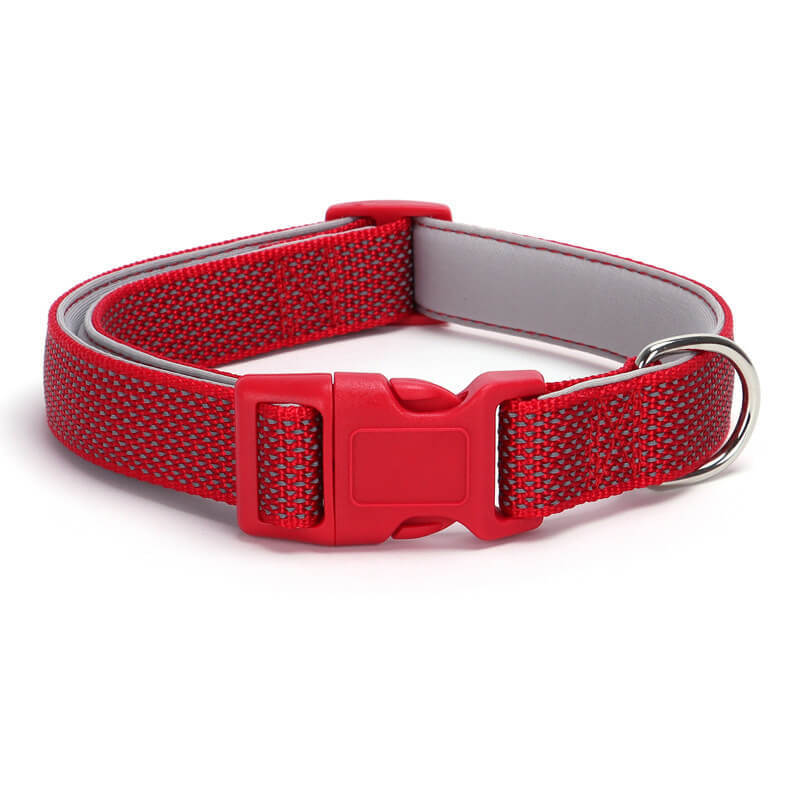 Pet Products Reflective Nylon Collar For Dogs Full Sky Star Night Safety Pet Collar Soft Lined Dog Collar