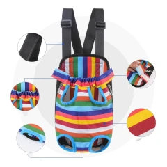 Pet chest bag, dog backpack, convenient four-legged pet bag when going out
