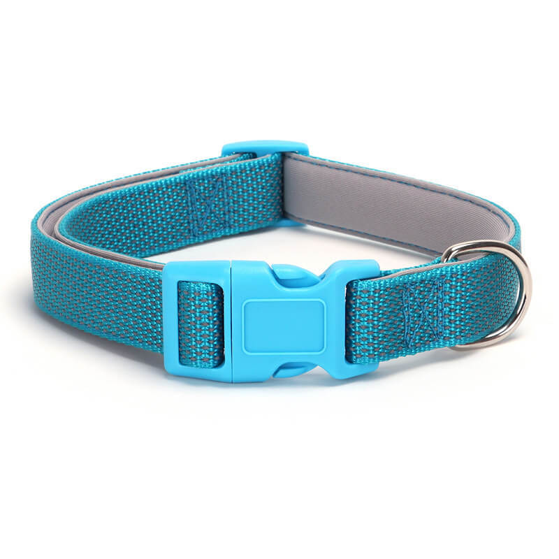 Pet Products Reflective Nylon Collar For Dogs Full Sky Star Night Safety Pet Collar Soft Lined Dog Collar