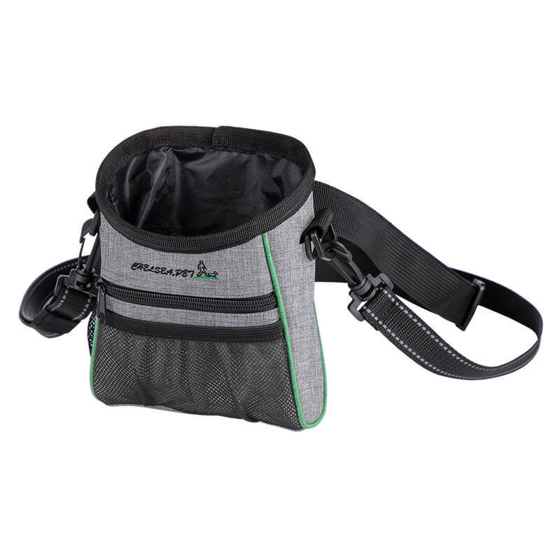 Dog outing snack bag waterproof pet training bag Oxford cloth training waist bag