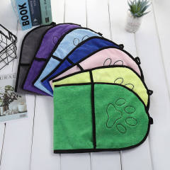 Name:Pet bath towel cat and dog absorbent towel