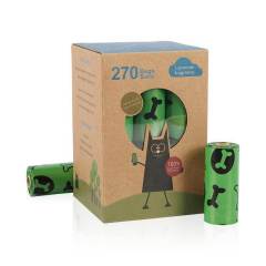 18 rolls of biodegradable pet poop bags