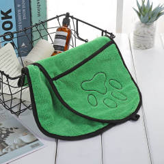 Name:Pet bath towel cat and dog absorbent towel