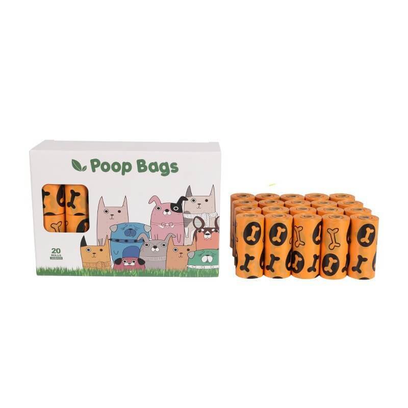 Name:20 rolls of biodegradable pet poop bags