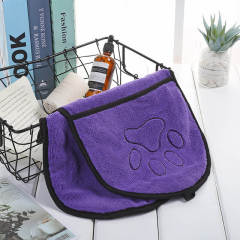 Name:Pet bath towel cat and dog absorbent towel