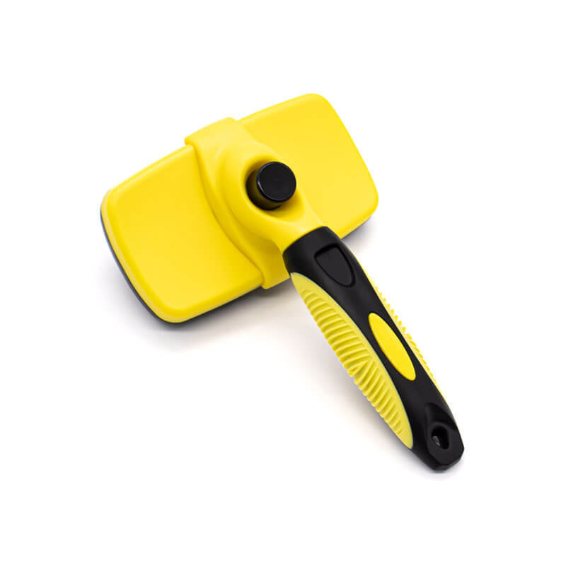 Pet comb, needle comb to remove floating hair, dog massage and comb brush, automatic hair removal comb, cat beauty and self-cleaning comb supplies