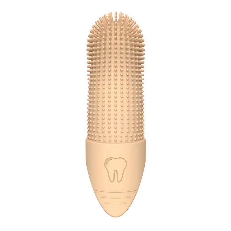 Silicone cat and dog toothbrush, pet dental and dog tooth care finger cots