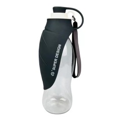Pet water feeder dog travel cup Large capacity outdoor clamshell water bottle