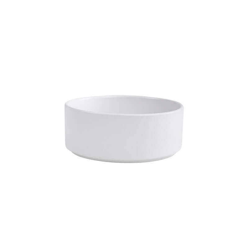 Assorted ceramic bowls for cats and dogs, without wooden stand
