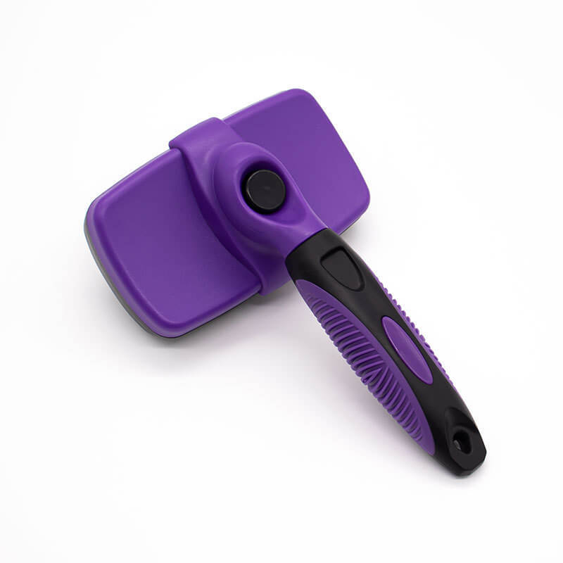 Pet comb, needle comb to remove floating hair, dog massage and comb brush, automatic hair removal comb, cat beauty and self-cleaning comb supplies