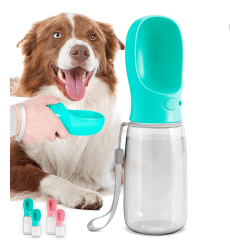 Outdoor water fountain for dogs Water feeder Portable water bottle for dogs and cats outside water fountain