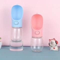 Travel Pet Portable Drinking Water Bottle for Dog Custom Pet Dogs Bottles Feeder Wholesale Push Large Cat