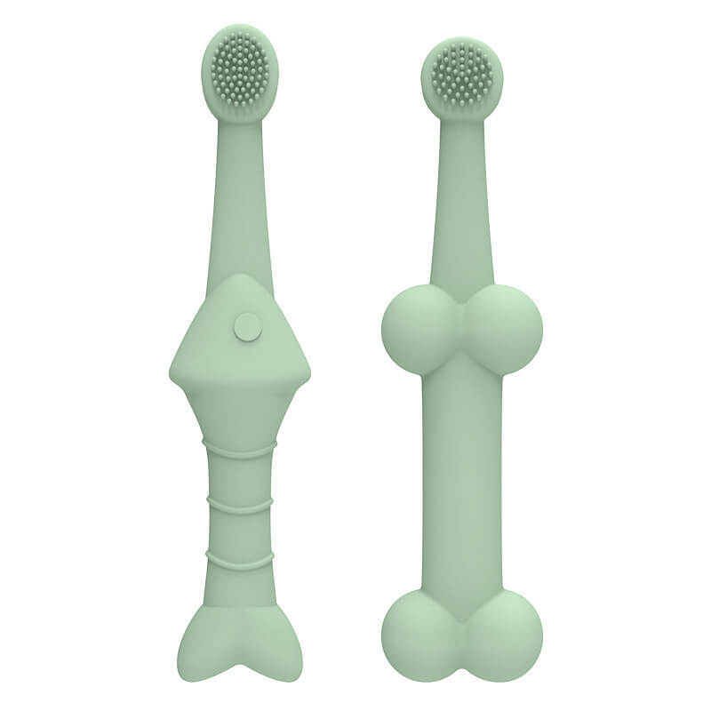 Silicone cat and dog toothbrush, pet dental and dog tooth care finger cots