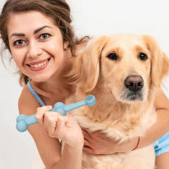 Silicone cat and dog toothbrush, pet dental and dog tooth care finger cots