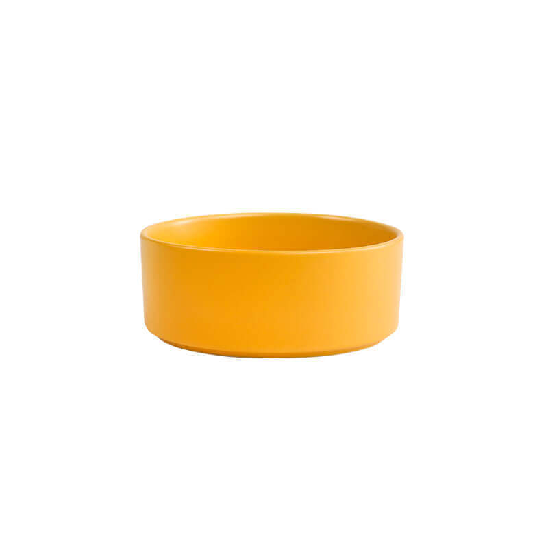 Assorted ceramic bowls for cats and dogs, without wooden stand