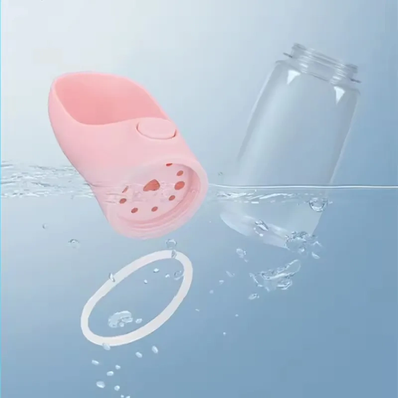 Travel Pet Portable Drinking Water Bottle for Dog Custom Pet Dogs Bottles Feeder Wholesale Push Large Cat