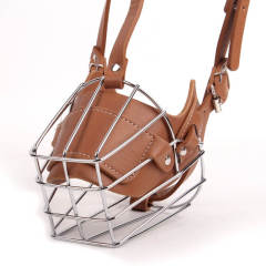 Anti-biting and anti-barking muzzle for large and medium-sized dogs, adjustable pet muzzle