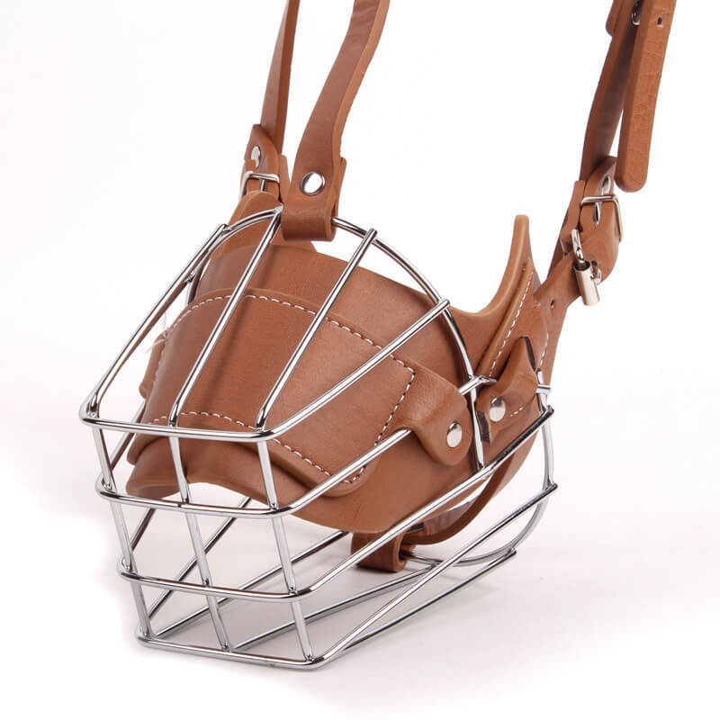 Anti-biting and anti-barking muzzle for large and medium-sized dogs, adjustable pet muzzle