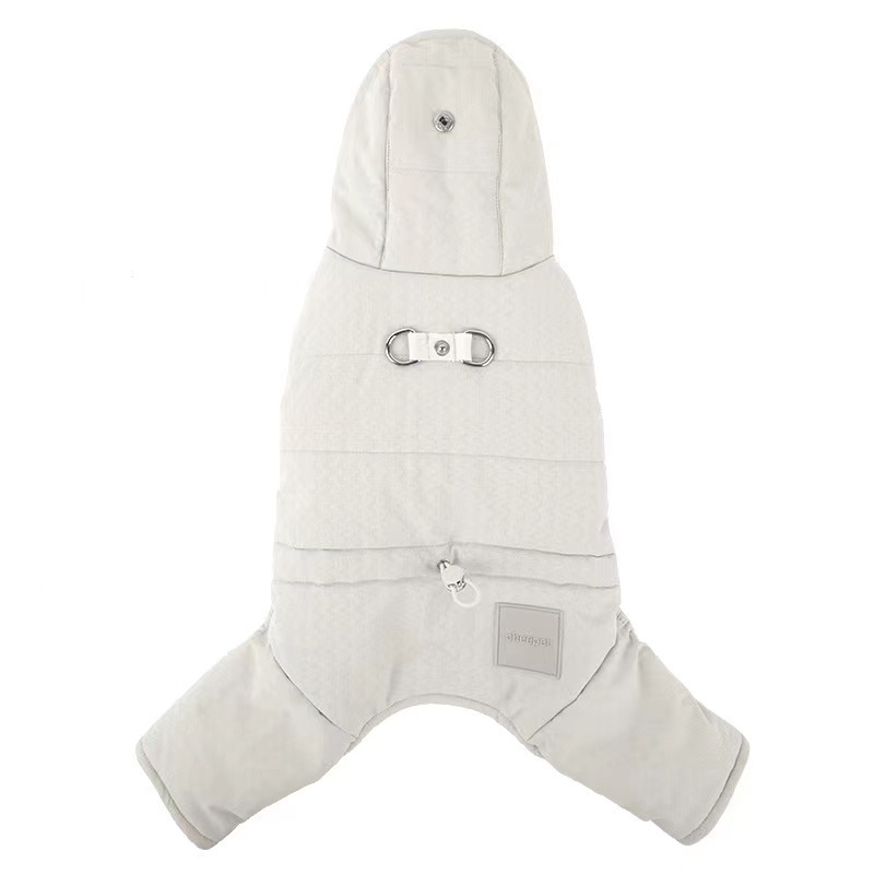 Dog Winter Jacket Cozy Reflective Warm Pet Garment-Comfortable Cold Weather Fleece Apparel Outfits for Small Medium Large Dogs
