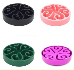 Dog slow eating bowl, anti-choking pet food bowl, anti-slip bottom bowl