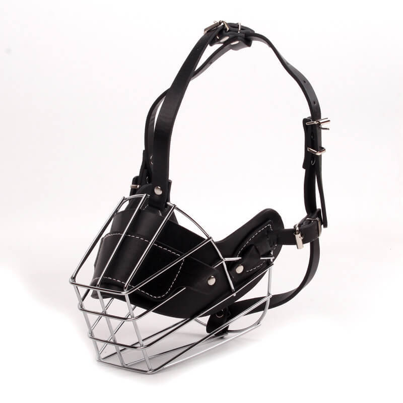 Anti-biting and anti-barking muzzle for large and medium-sized dogs, adjustable pet muzzle