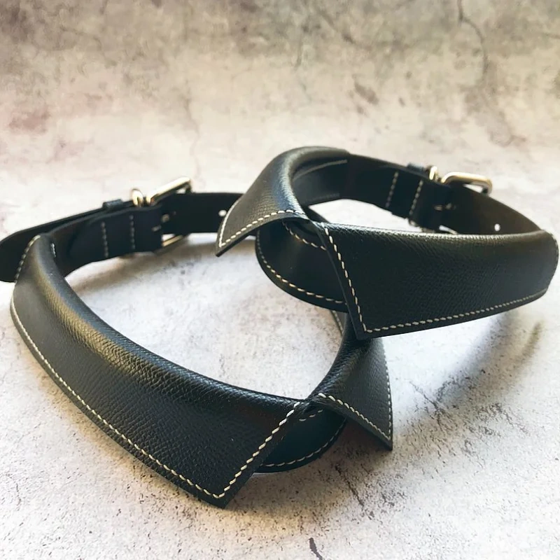 New Design Tie Shaped Personalized Dog Training Collar Faux Leather Dog Collar Pet Accessories Collar