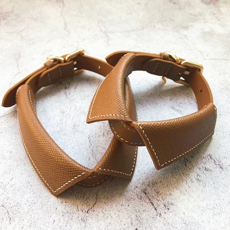 New Design Tie Shaped Personalized Dog Training Collar Faux Leather Dog Collar Pet Accessories Collar