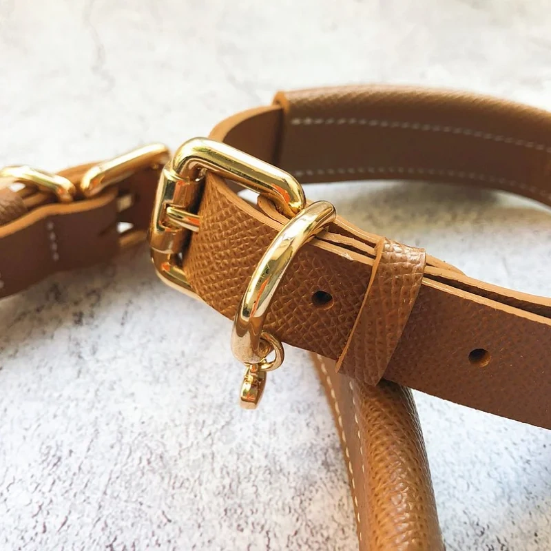 New Design Tie Shaped Personalized Dog Training Collar Faux Leather Dog Collar Pet Accessories Collar