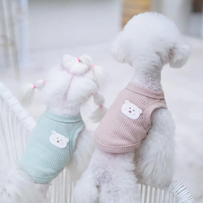 2023 Spring Summer Custom T Shirt For Dog Pets Sweater Jumper Dog T shirt Puppy Dog Clothes Vest