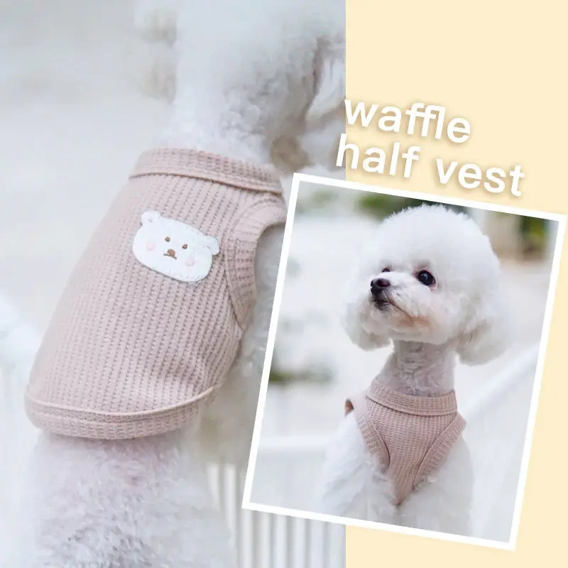 2023 Spring Summer Custom T Shirt For Dog Pets Sweater Jumper Dog T shirt Puppy Dog Clothes Vest