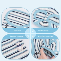 High Quality Pet Apparel Accessories Dog Clothes Wholesale Autumn And Winter New Soft Comfortable Plain Dog T shirts For Puppy