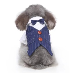 New Design Dog Clothes Dress Tuxedo Wedding Dress Suit Teddy Clothing