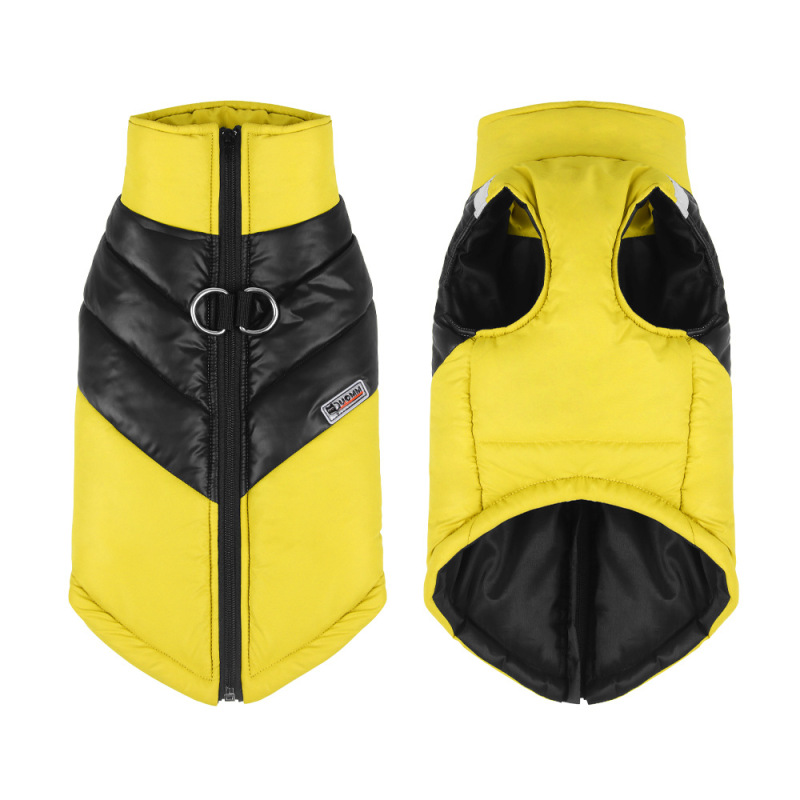 Winter Warm Puppy Big Medium Waterproof Dog Jacket Coat Vest Wholesale Dog Clothes with D Ring