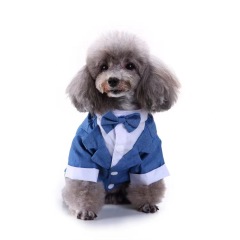 New Design Dog Clothes Dress Tuxedo Wedding Dress Suit Teddy Clothing
